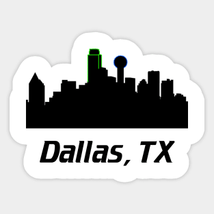 Dallas Texas Sticker